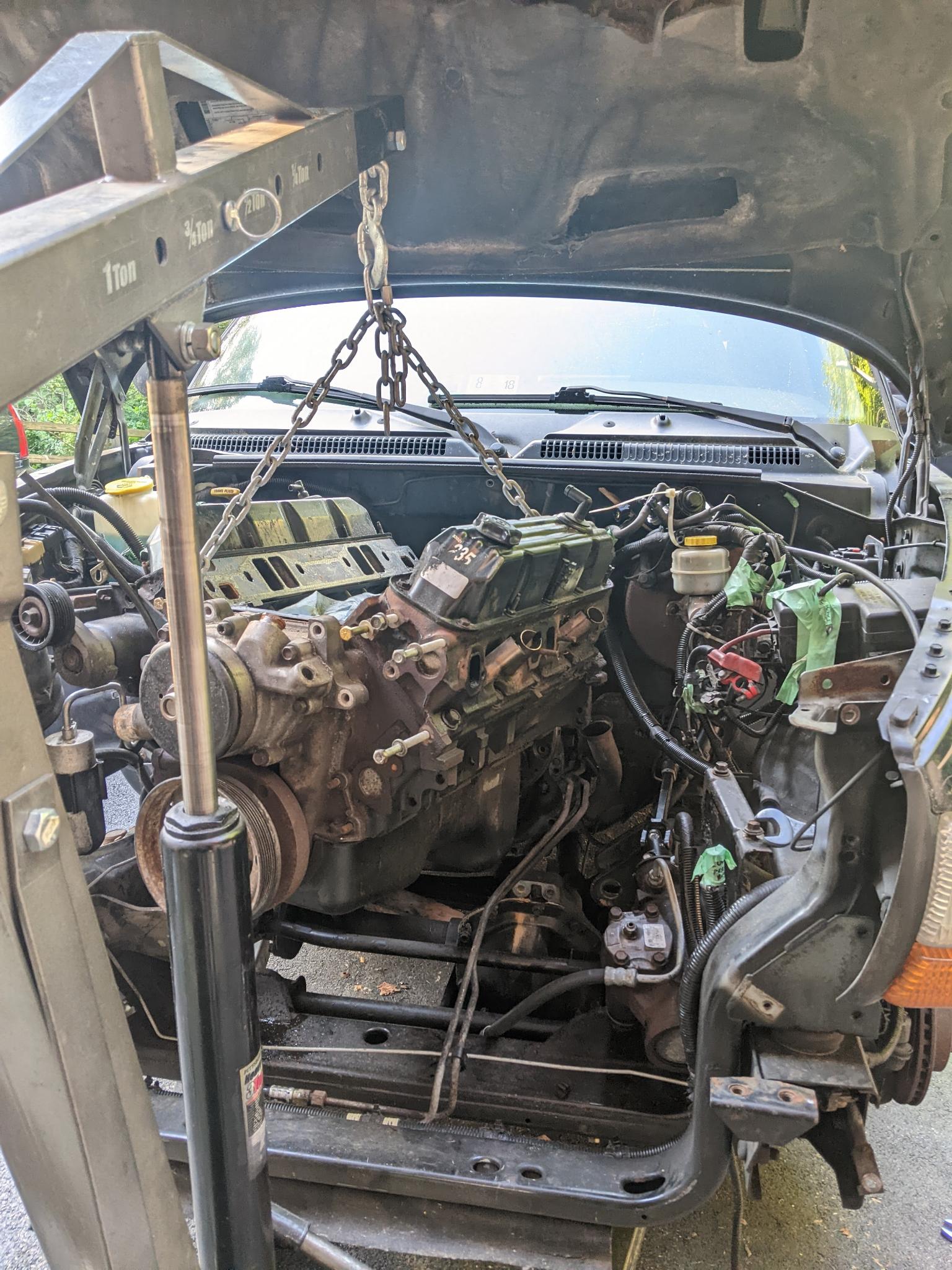 Engine installation and repair
